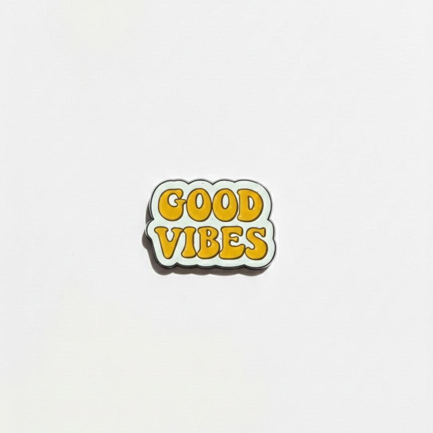 Good Vibes - Metal Sticker